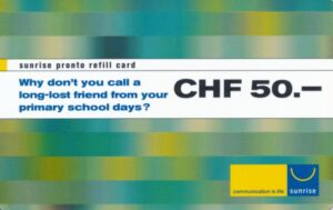 CH, sunrise, Würfelmuster, CHF050, Why don't you call