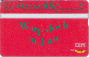 CH, PTT, IBM, 5, Warp doch mal an