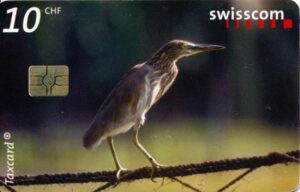 CH, swisscom, Vogelwelt, 10CHF, Mangrovenreiher