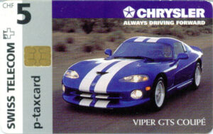 CH, swiss telecom, Auto, CHF5, Chrysler Viper 