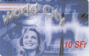 CH, World City, 10SFr, Frau