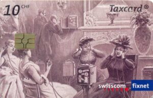 CH, swisscom fixnet, 150 Jahre, 10CHF, Theatrophone
