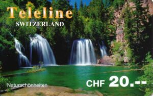 CH, Teleline, CHF20, Wasserfall, See