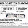CH, Euronet, Karte blau, 10Sfr, Sterne, Frau