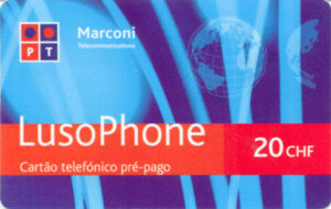 CH, LusoPhone, Welt, 20CHF, Marconi