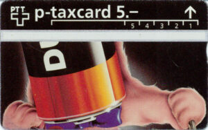 CH, PTT, Duracell, 5, Batterie