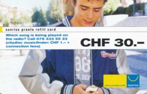 CH, sunrise, Mann, CHF30, wich song is being