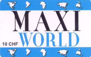 CH, Maxi World, 10CHF, Kontinente