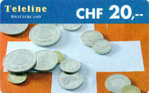 CH, Teleline, CHF20, Münzen Schweiz