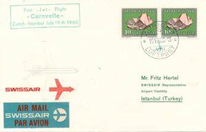 First Flight Zürich-Istanbul 1960