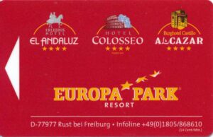DE, Europa Park, Hotels, Coca-Cola zero