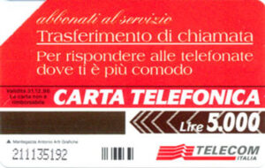 IT, Telecom Italia, L5000, Trasferimento
