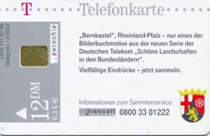 DE, Telecom, Grau, 12DM, Bernkastel, Rheinland-Pfalz