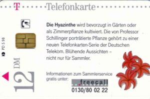 DE, Telecom, Blumen, 12DM, Hyazinthe