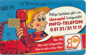 DE, Telecom, idee&spiel, 12DM, Boy, Porsche