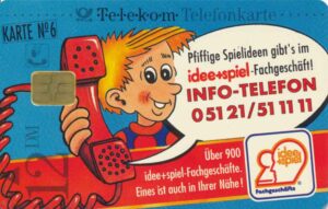 DE, Telecom, idee&spiel, 12DM, Boy, King Leo