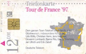 DE, Telecom, TdF97, 12DM, Etappen, Team Telecom