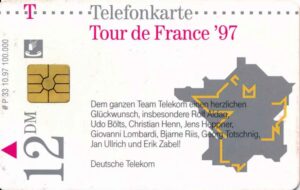 DE, Telecom, TdF97, 12DM, Etappen, Totschnig