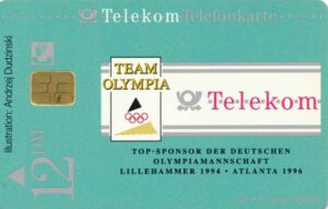 DE, Telecom, Olympia, 12DM, Langlauf