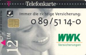 DE, Telecom, Versicherung, 12DM, WWK, die Richtige