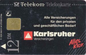 DE, Telecom, Versicherung, 12DM, Karslruher