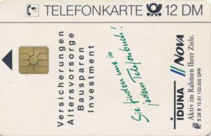 DE, Telecom, Versicherung, 12DM, IDUNA, NOVA