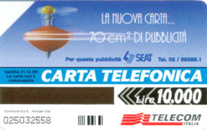 IT, Telecom Italia, L10000, Zwirbel orange