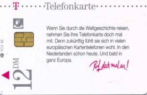 DE, Telecom, Text, 12DM, Weltgeschichte