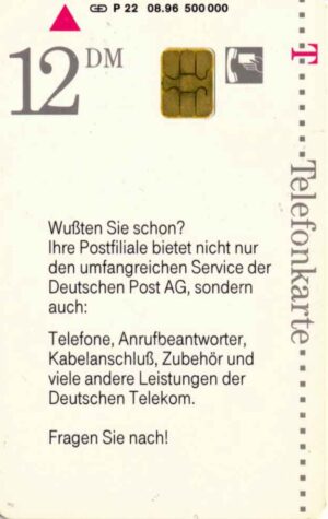 DE, Telecom, Text, 12DM, Ihre Postfiliale