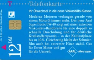 DE, Telecom, Aral, 12DM, Ölwechsel