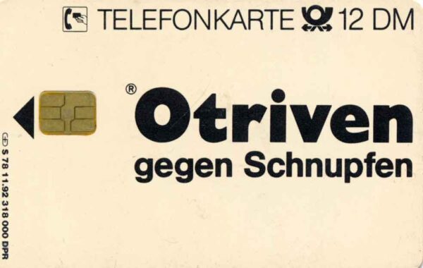 DE, Telecom, 12DM, Otriven Schnupfen