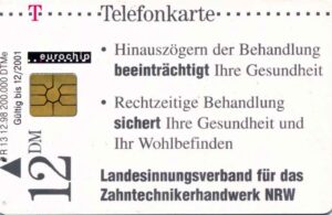 DE, Telecom, 12DM, Zahntechnikerhandwerk