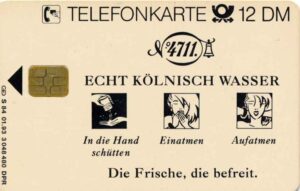 DE, Telecom, 12DM, Kölnisch Wasser, 4711