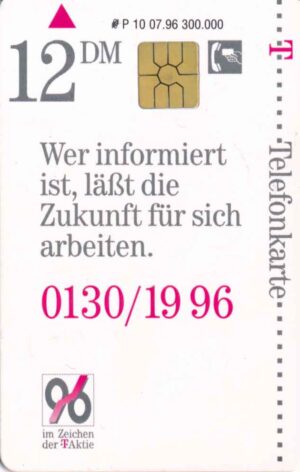 DE, Telecom, T-Aktie, 12DM, Wer informiert ist