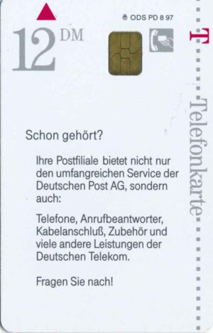 DE, Telecom, Text, 12DM, Schon gehört