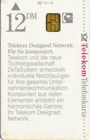 DE, Telecom, Text, 12DM, Designed Network