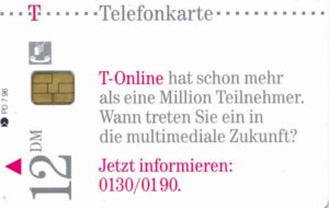 DE, Telecom, Text, 12DM, 1 Million Teilnehmer