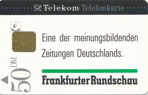 DE, Telecom, 50DM, Frankfurter Rundschau