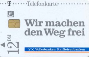 DE, Telecom, 12DM, Volksbanken, Raiffeisenbanken