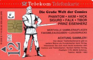DE, Telecom, 12DM, Die grosse Welt der Comics, Krieger