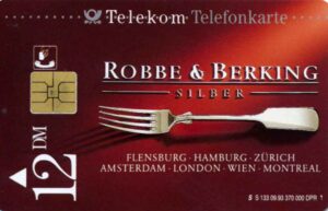 DE, Telecom, 12DM, Robbe & Berking, Silber