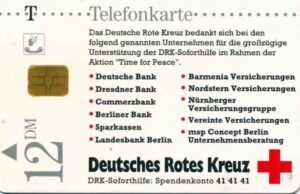 DE, Telecom, 12DM, Deutsches Rotes Kreuz