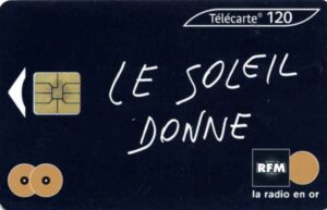 FR, France Telecom, RFM, 120, Le soleil donne, 2CD