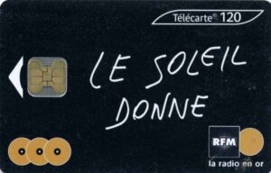 FR, France Telecom, RFM, 120, Le soleil donne, 3CD