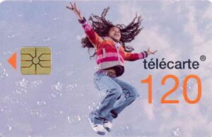 FR, France Telecom, Jump, 120, Mädchen, Pullover rot