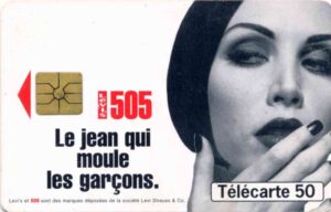 FR, France Telecom, Levis, 50, Frauenkopf, 505