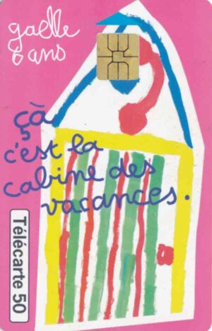 FR, France Telecom, d'enfants, 50, No.1, cabine des vacances