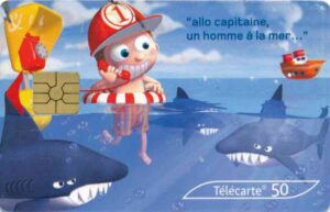 FR, France Telecom, cabines3, 50, No6, Wasser, Haifische