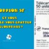 FR, France Telecom, 50, WC-Häuschen, Manndli grün