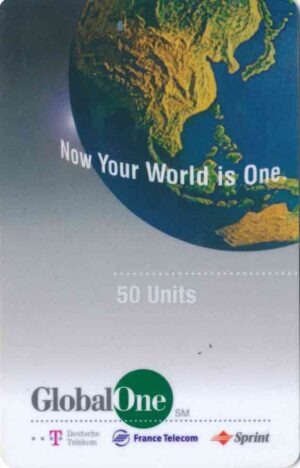 FR, GlobalOne, 50, Erde, Now your world is one